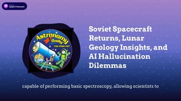 Soviet Spacecraft Returns, Lunar Geology Insights, and AI Hallucination Dilemmas