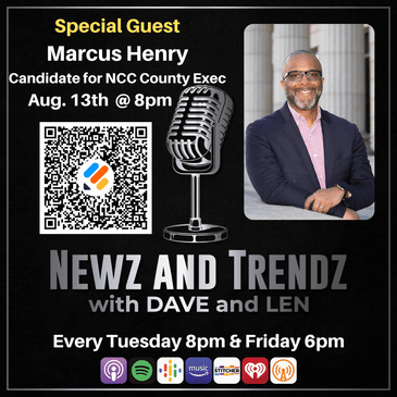 Empowering Voices: An Evening with Marcus Henry, Candidate for New Castle County Executive