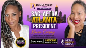 SAG-AFTRA Atlanta President Karen Ceesay | Exclusive Interview | The Demia Avery Show