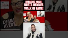 Busta Rhymes Gets His Star! 💫 Hollywood Honors a Hip-Hop Legend #bustarhymes #walkoffame