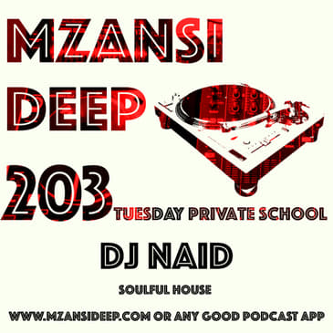 Session 203 - Tuesday Private School - DJ Naid - Soulful House Classics