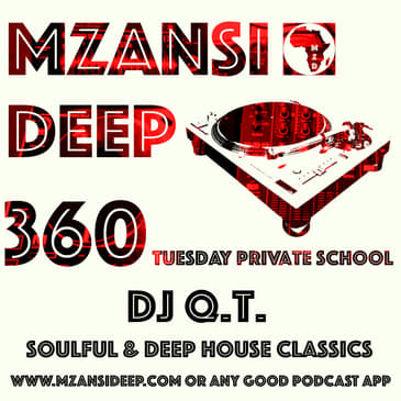 SOULFUL & DEEP HOUSE CLASSICS - DJ Qt - MZANSI DEEP Session 360 TPS