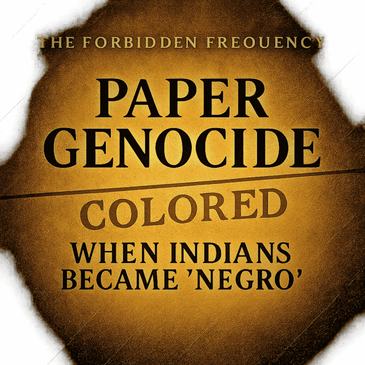 Paper Genocide: When Indians Became “Negro”
