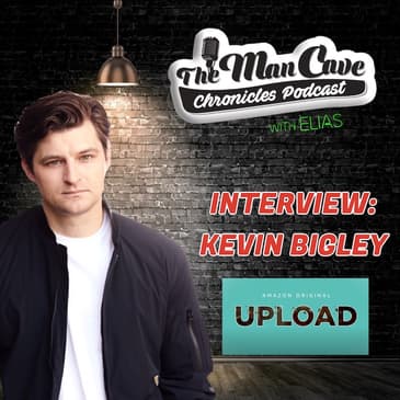 Kevin Bigley talks about playing Luke in Amazon's "Upload", his new book "Comaville, and more.