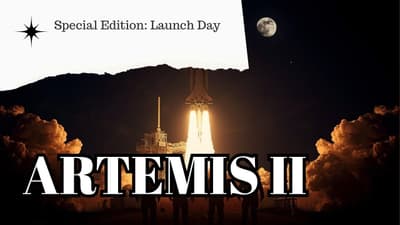 Artemis II Launches! Humanity's Return to the Moon — Today's Space News