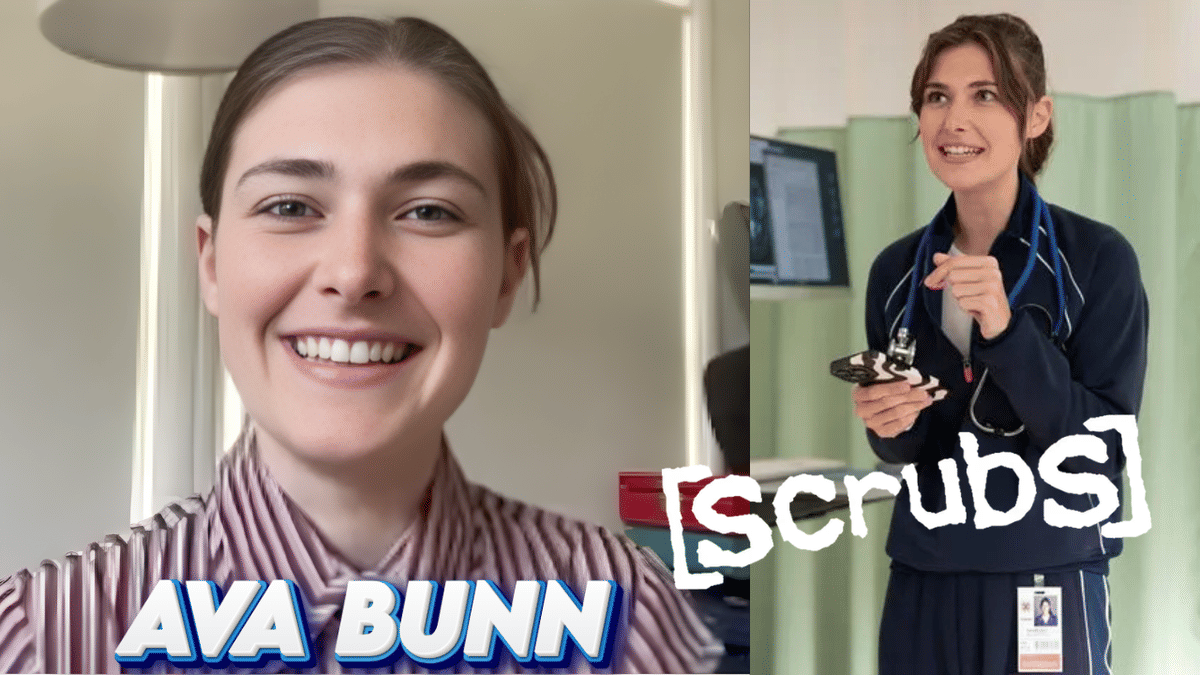 Ava Bunn Talks Dr. Sam Tosh in Scrubs Revival and Joining the Iconic Cast