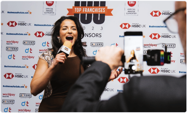 Testimonals, social, event, recruitment  and personalised videosTurn anyone into a video creator — instantly.