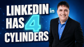 Stop Treating LinkedIn Like Social Media: Introducing the 4-Cylinder LinkedIn Business Engine