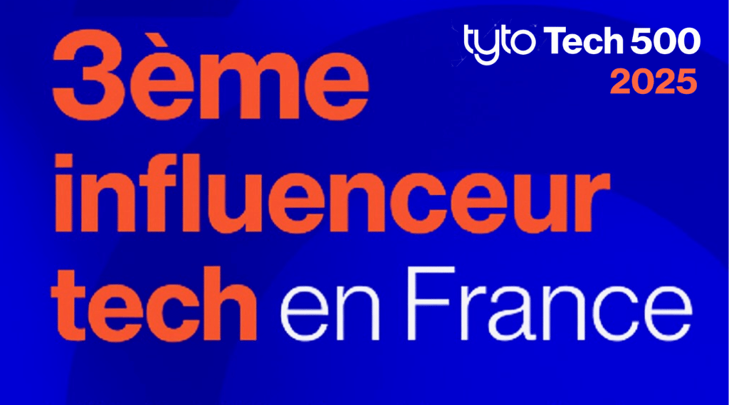 3ème influenceur tech en France