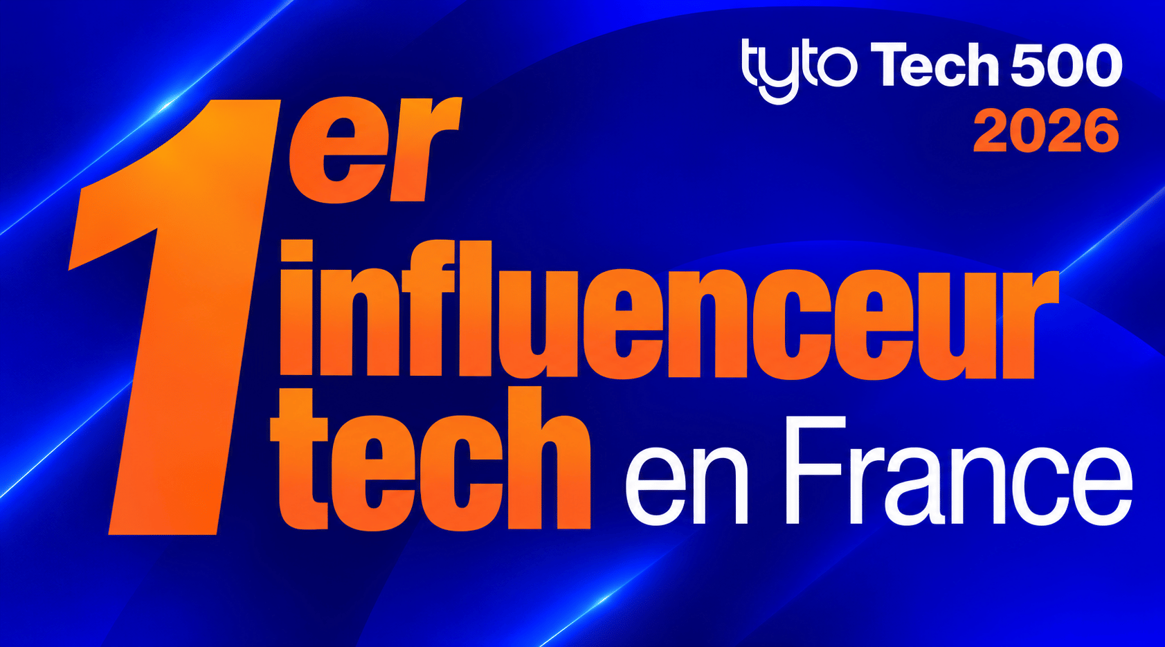 3ème influenceur tech en France