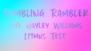 14. The Hayley Williams Litmus Test