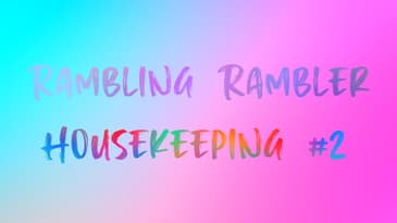 20. Housekeeping #2