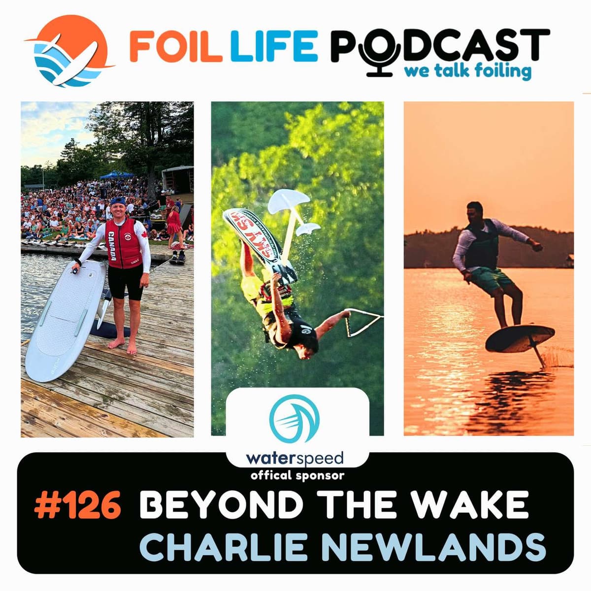 E-Foiling in Muskoka with Charlie Newlands