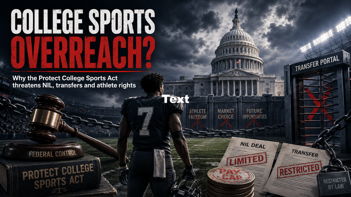 The Protect College Sports Act Threatens Athlete Rights