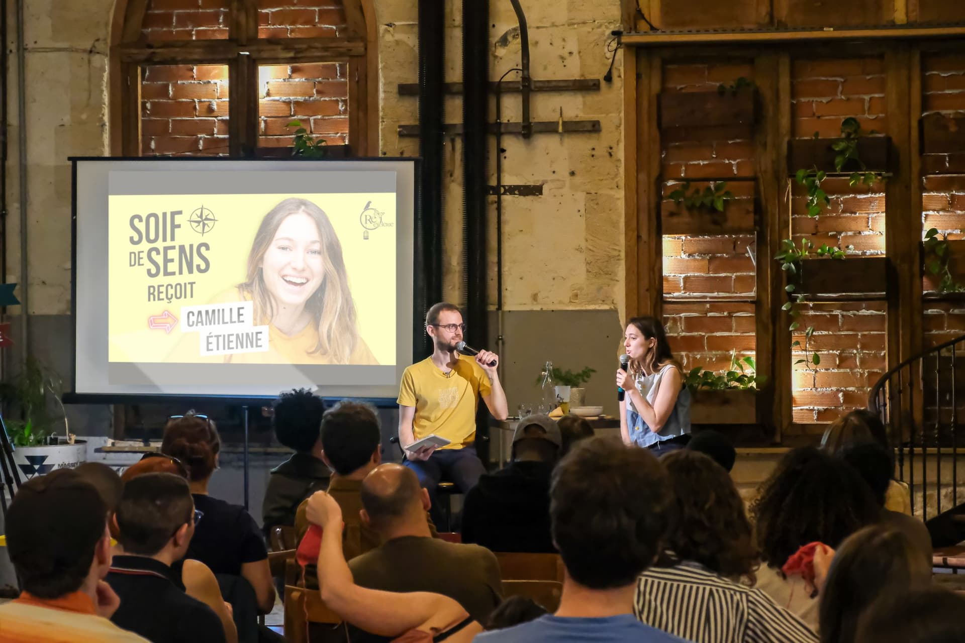 conférence de camille étienne et soif de sens