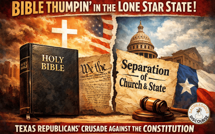 Bible Thumpin' in the Lone Star State: Texas Republicans' Crusade Against the Constitution