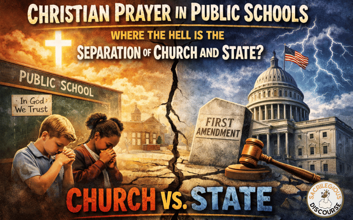Christian Prayer in Public Schools: Where the Hell is the Separation of Church and State?