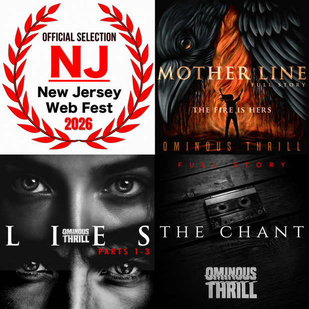 OMINOUS THRILL LANDS THREE NEW JERSEY WEB FEST "OFFICIAL SELECTIONS"