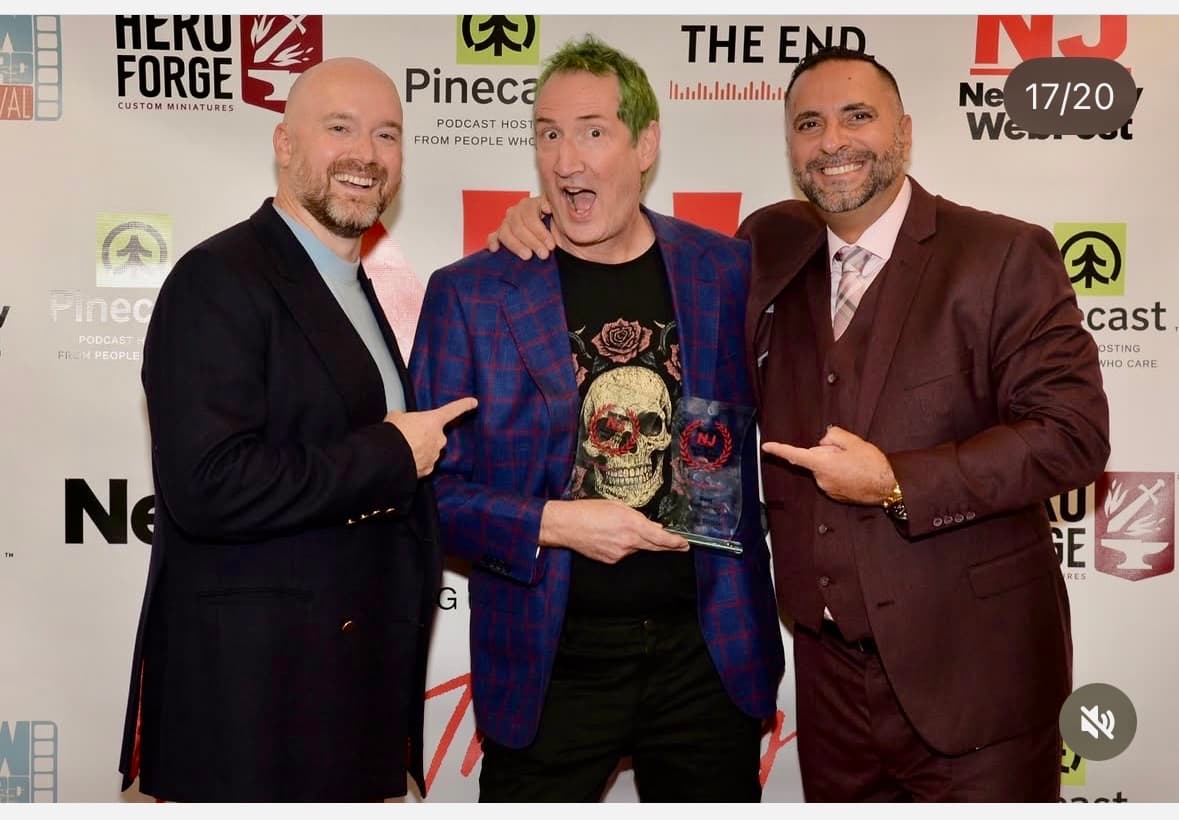 Jeff Schmidt wins Best Anthology and best Sound Design in the 20206 New Jersey Web Fest for Ominous Thrill
