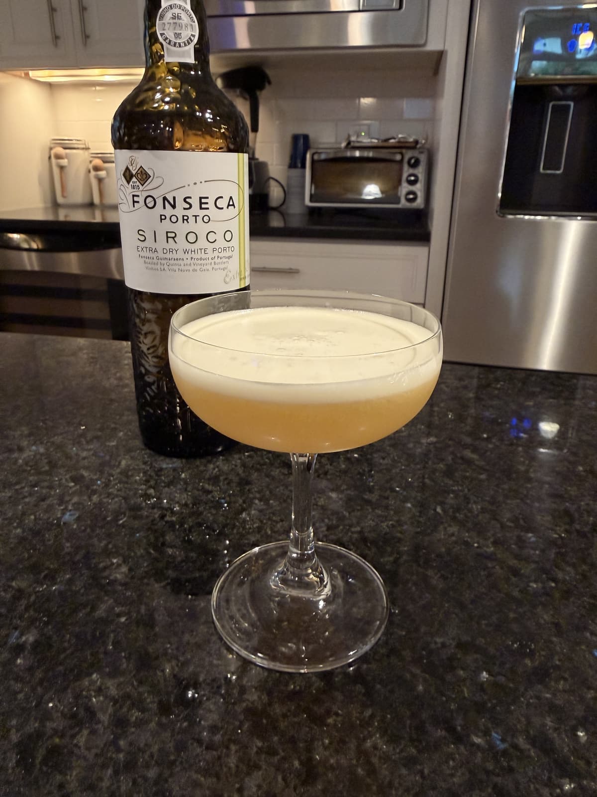 Passion Fruit Porto Sour