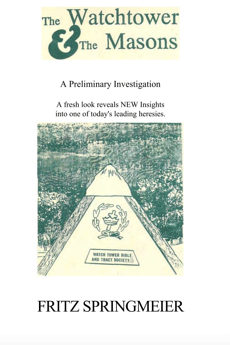 The Watchtower & The Masons - Fritz Springmeier