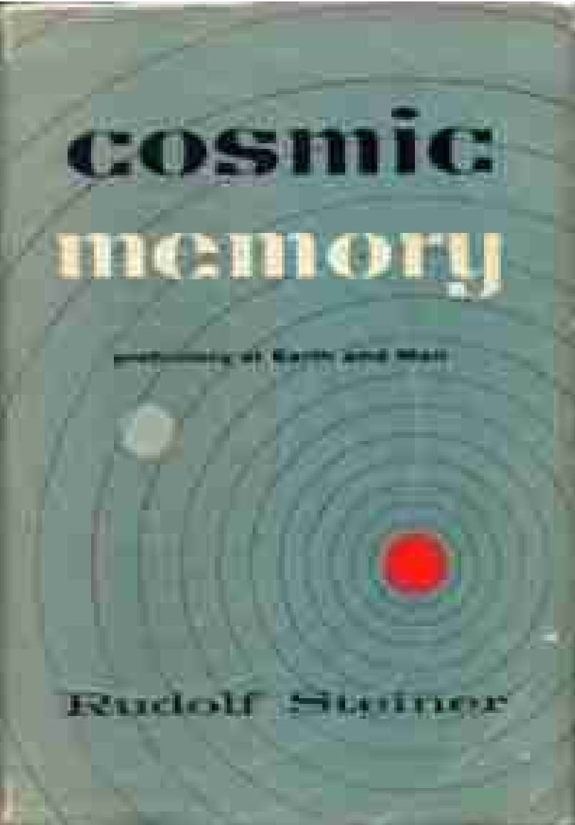 Cosmic Memory - Rudolf Steiner