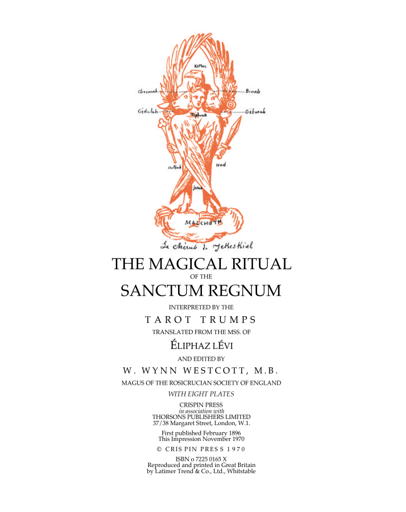 The Magical Ritual Of The Sanctum Regnum