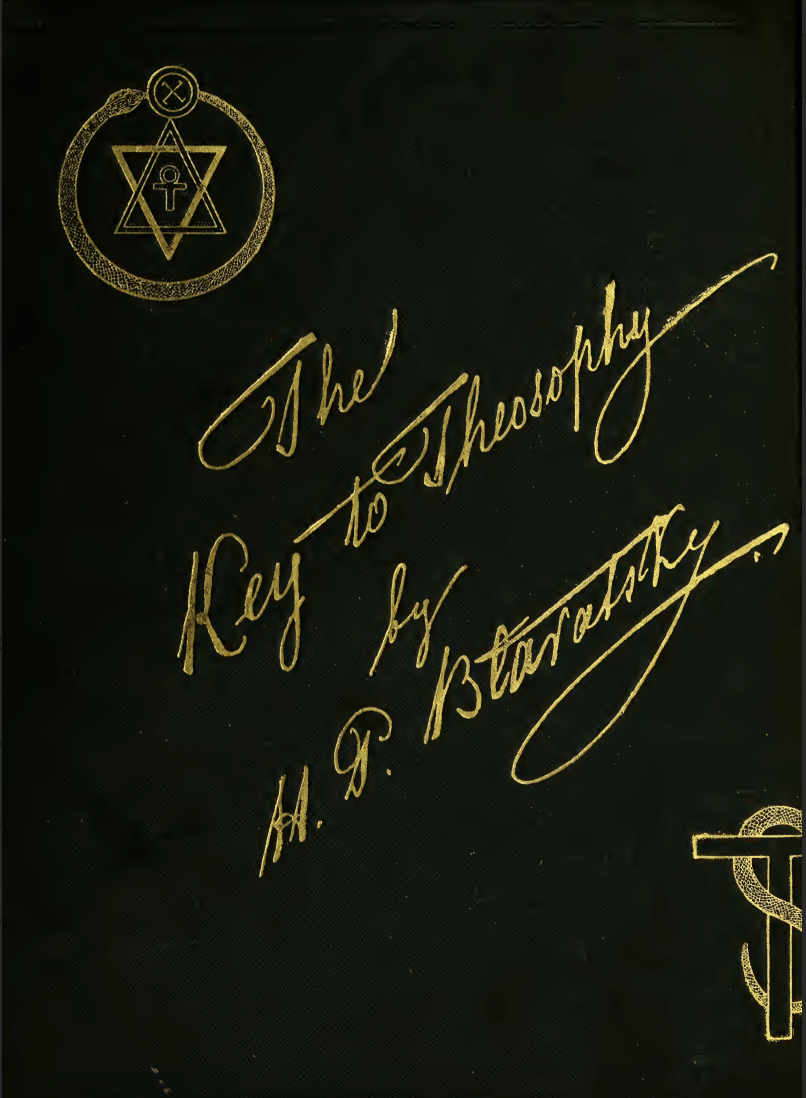 The Key to Theosophy - H.P. Blavatsky