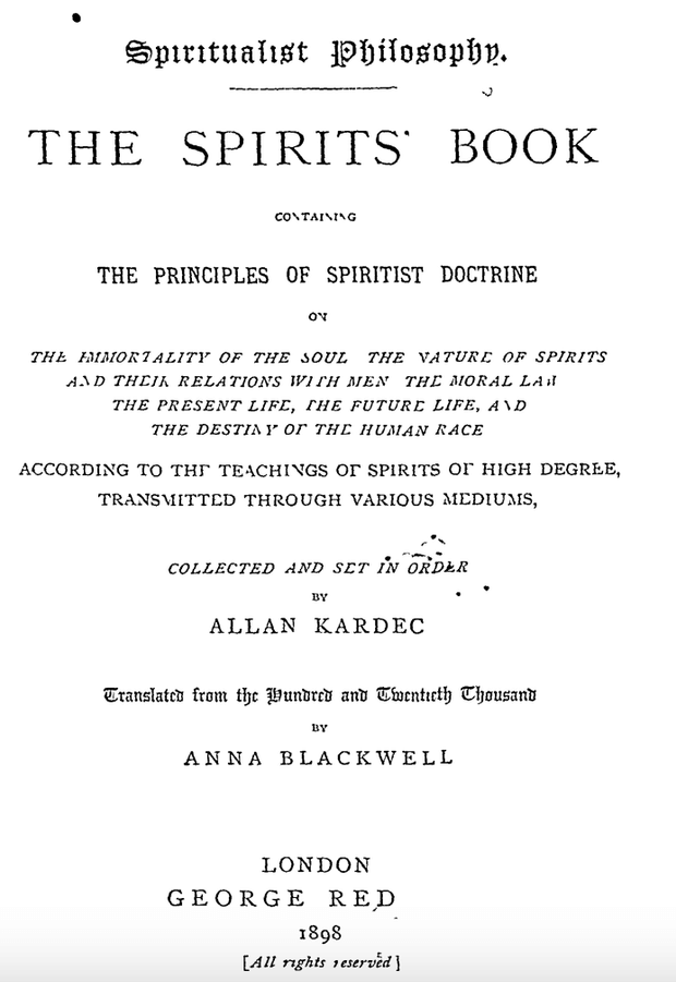 The Spirits' Book - Allan Kardec