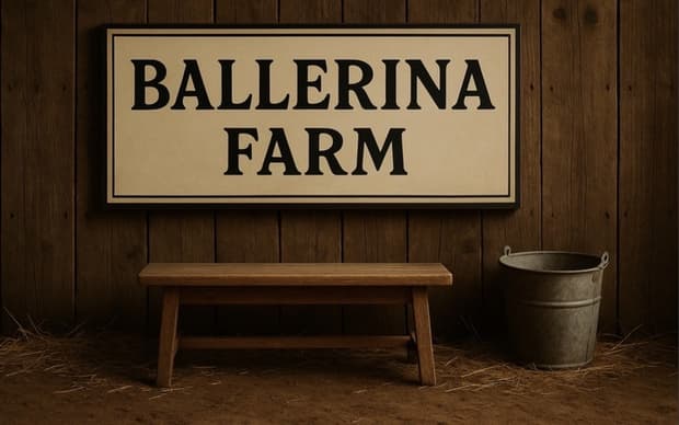 From Ballet Shoes to Barn Boots:  The Story of Hannah Neeleman, and Ballerina Farm
