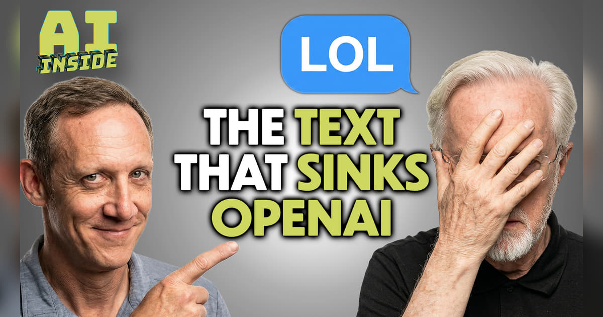 Apple Says OpenAI Stole Its Secrets | AI Inside podcast