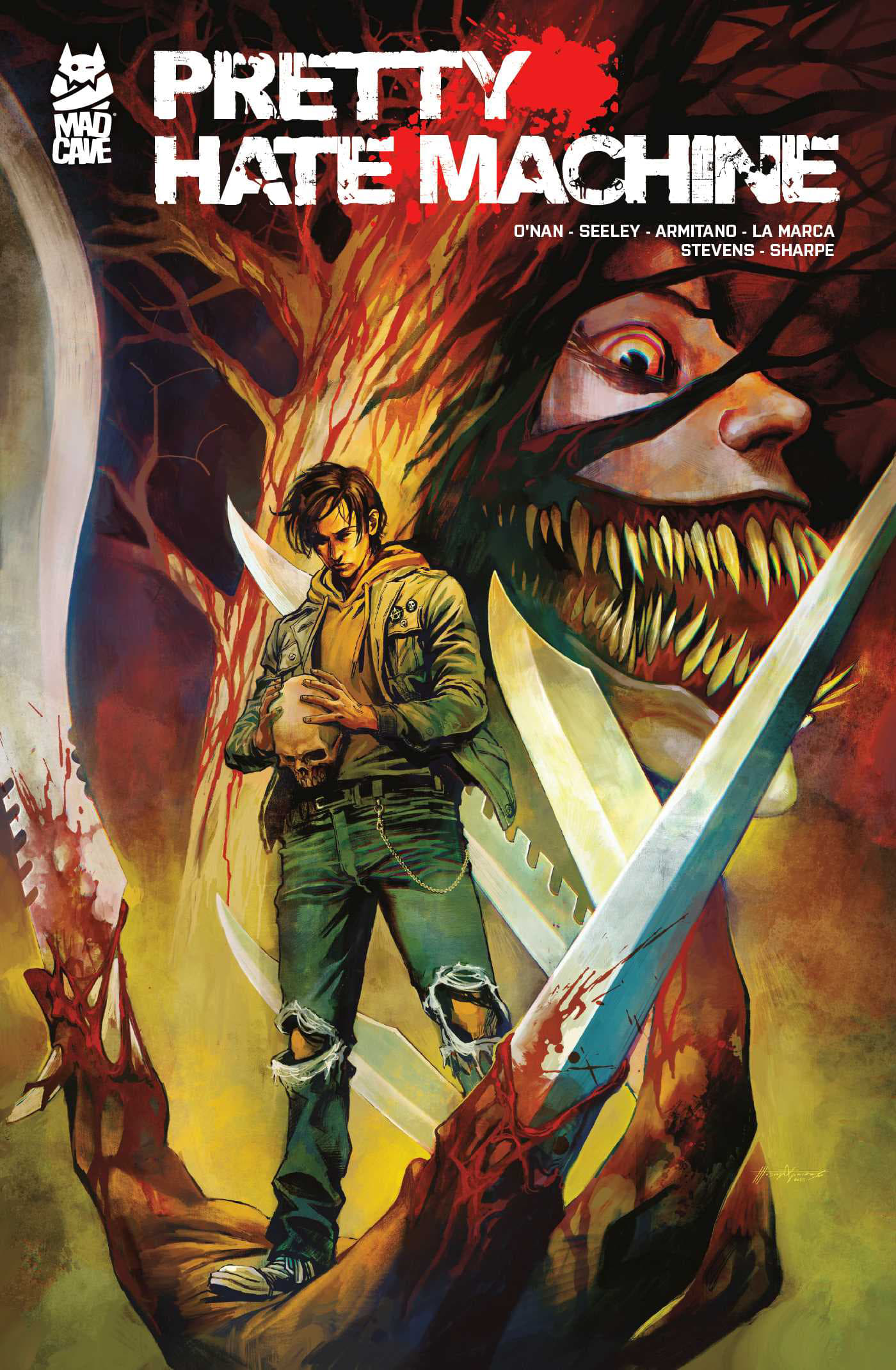 An interview with comics writer and actor Ryan O'Nan about his Mad Cave Studios project Pretty Hate Machine
