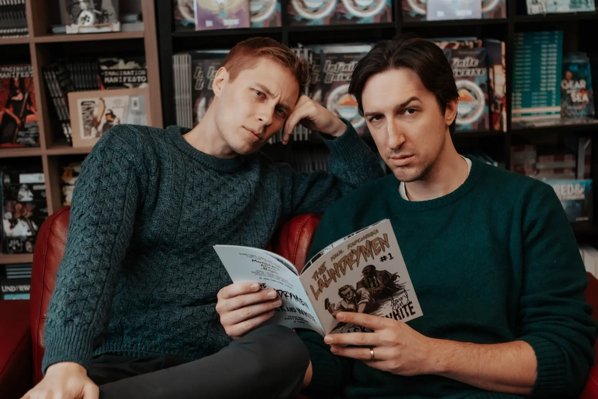 An interview with comics creators Lyndon Radchenka and Steven Saul about their crowdfunding comics project The Laundrymen