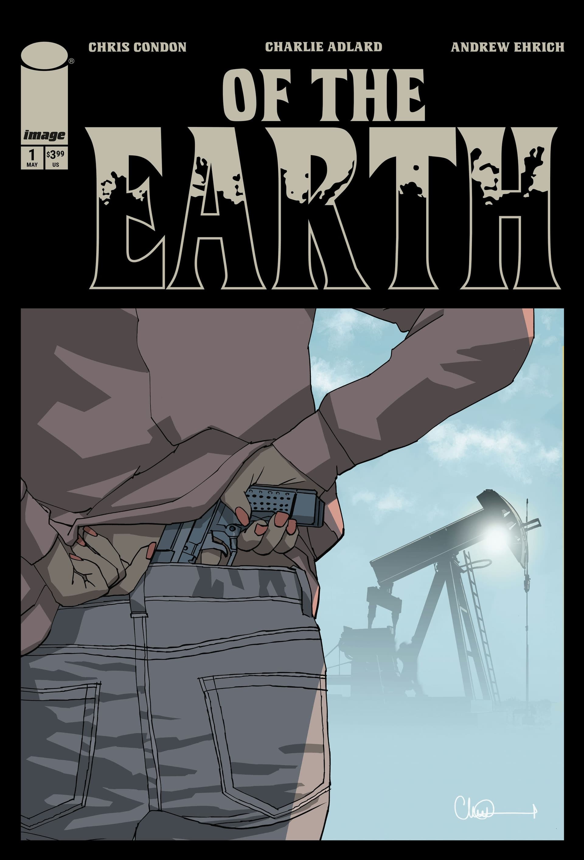 An interview with comic book writer Chris Condon about his Image Comics series Of The Earth