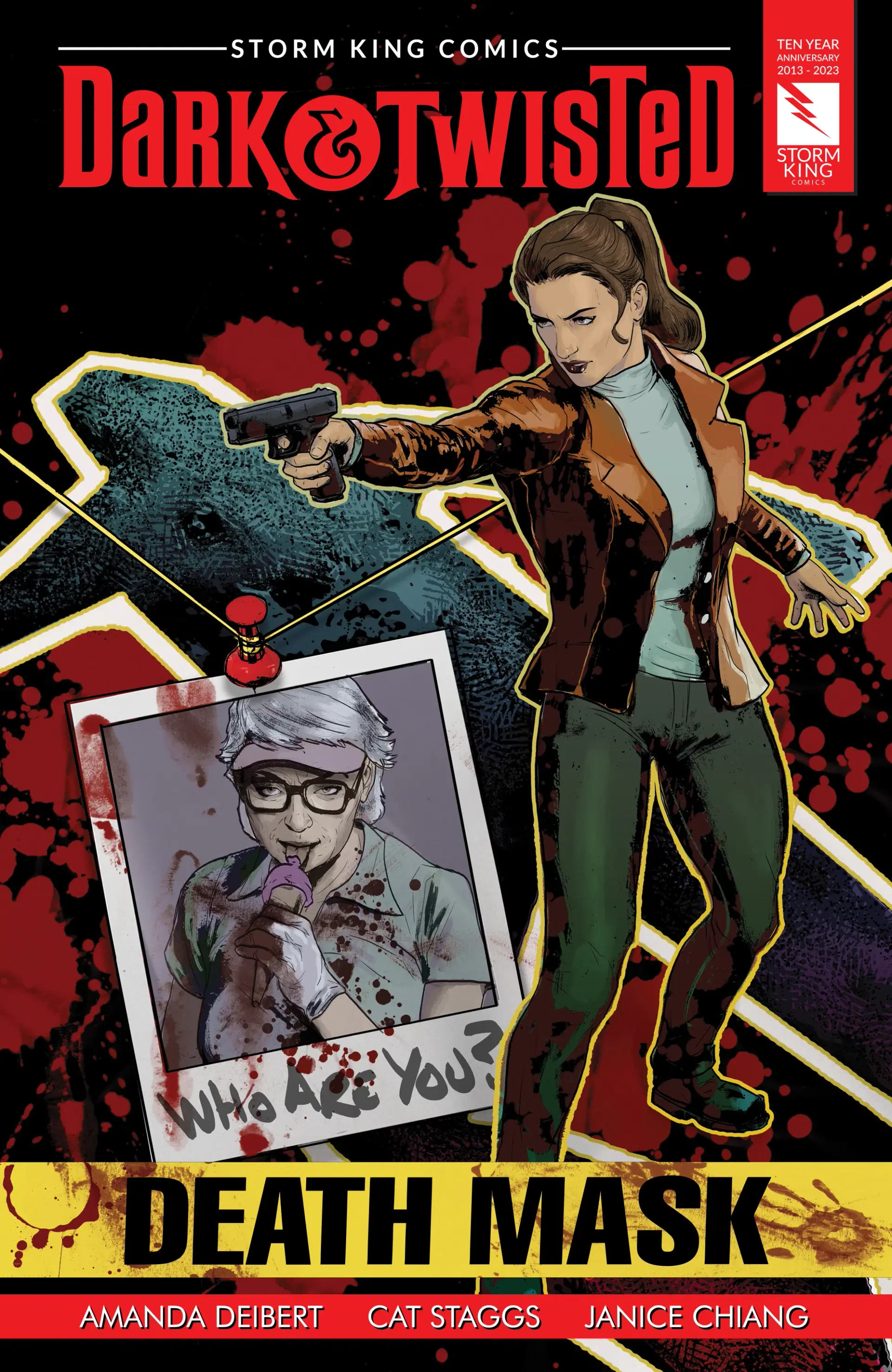 An interview with comics writer Amanda Deibert about her Storm King comics project Death Mask