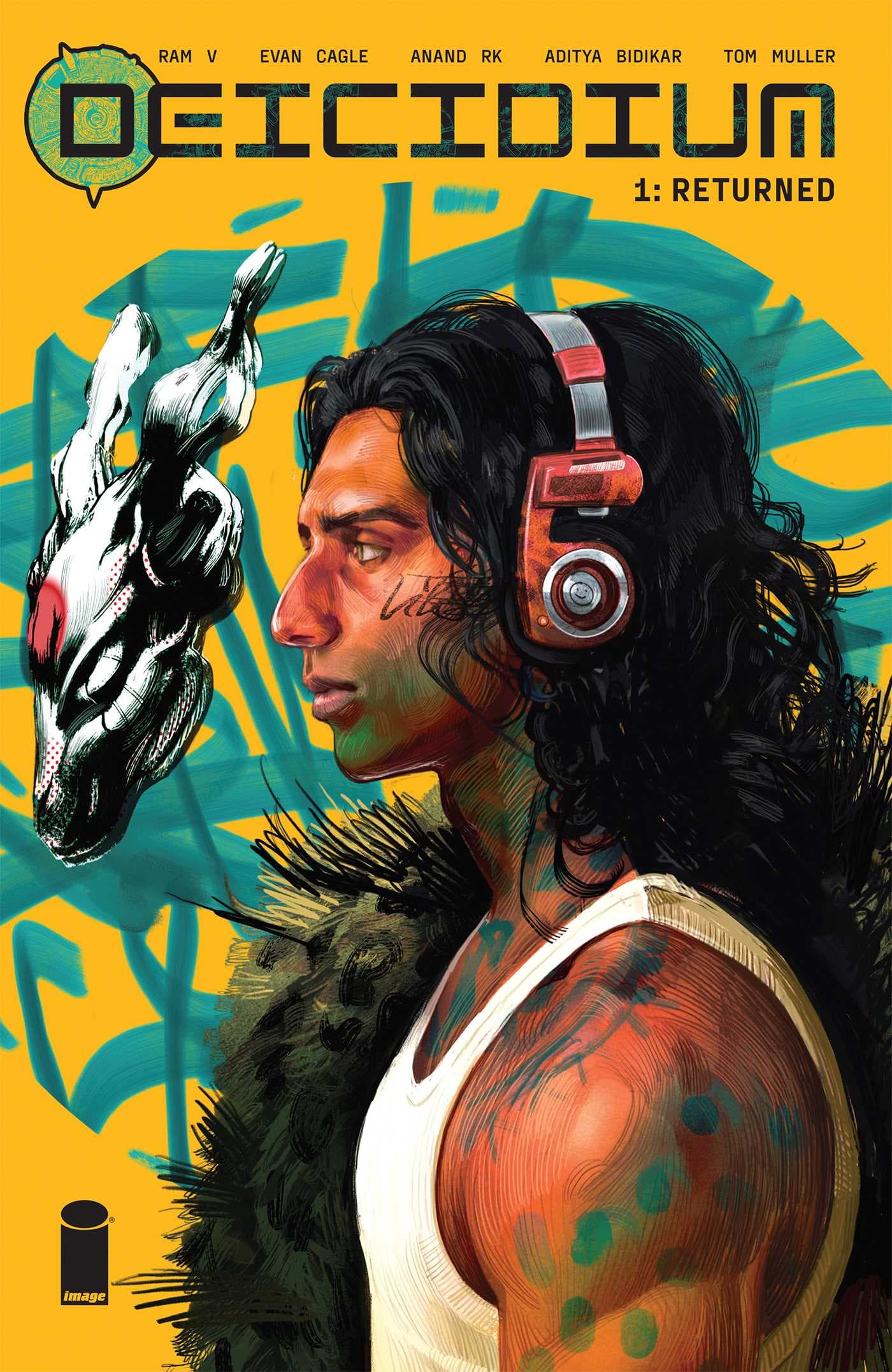 An interview with comics writer Ram V about his new graphic novel project Deicidium from Image Comics