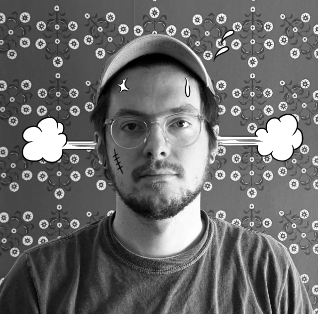 Comics creator Tyler Boss