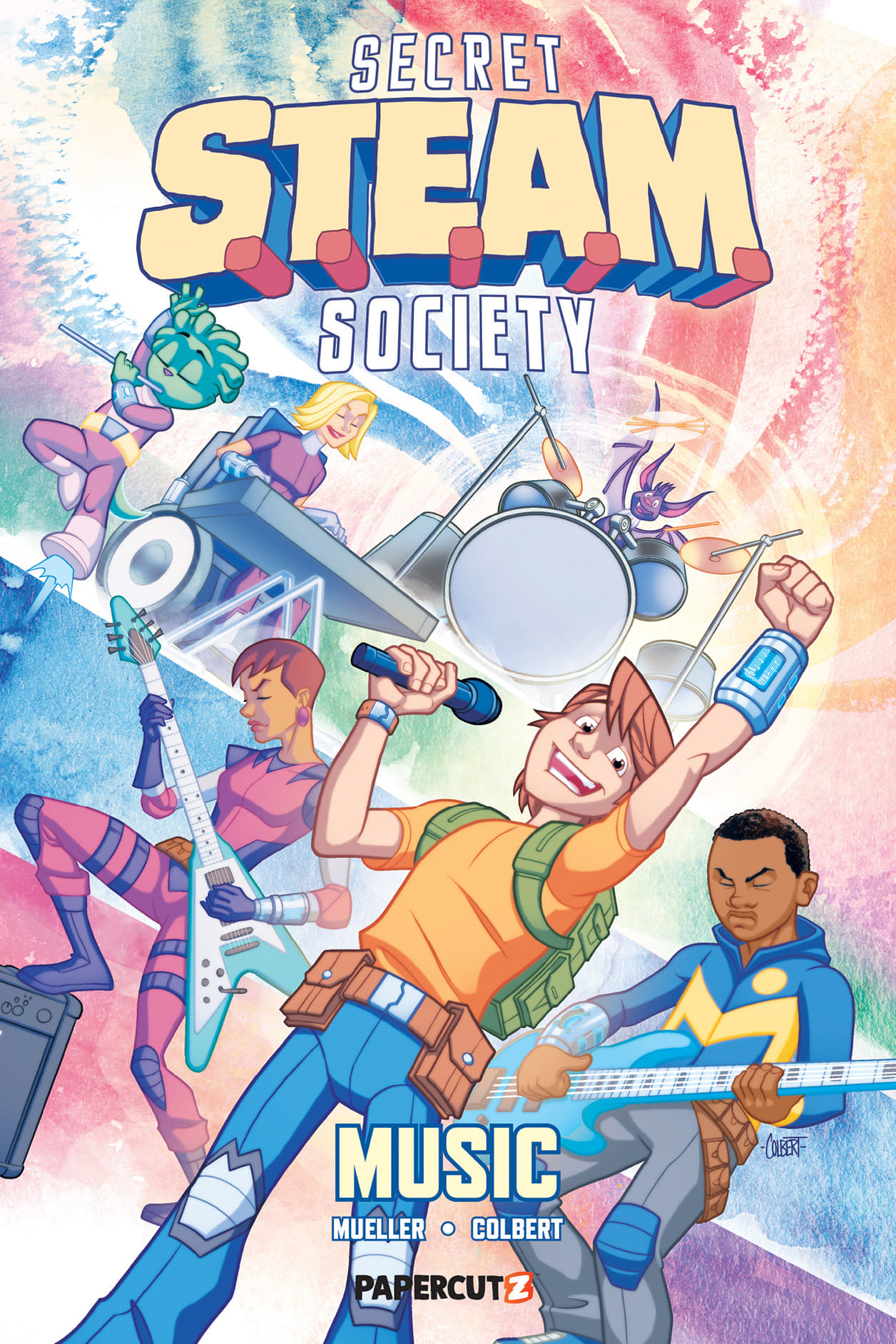 An interview with comics creator Christian Colbert about his Papercutz graphic novel project The Secret STEAM Society