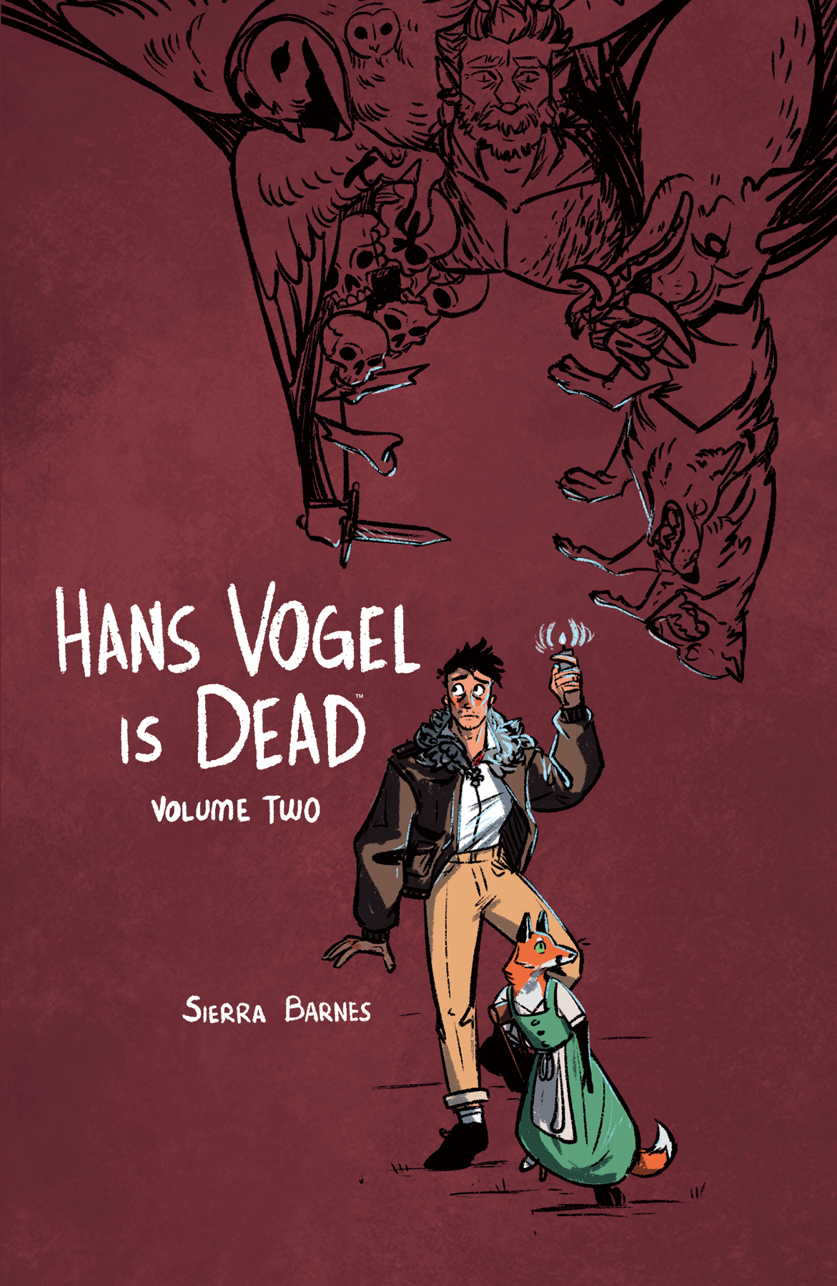 An interview with comics creator Sierra Barnes about her Dark Horse graphic novel Hans Vogel Is Dead Volume 2