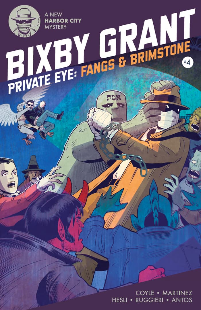 An interview with comics creator Patrick Coyle about his crowdfunding campaign for Bixby Grant Private Eye