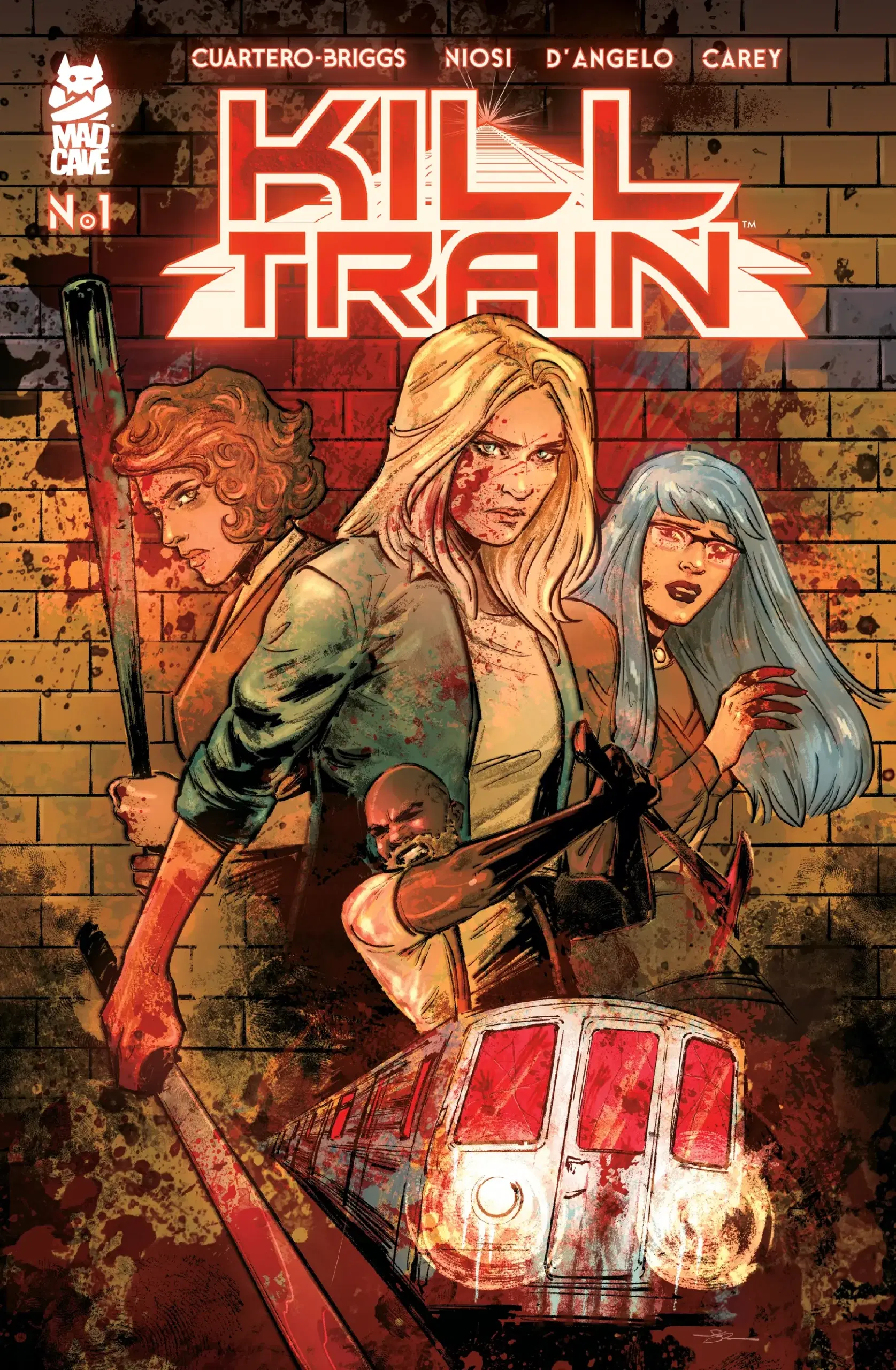 An interview with comics writer Olivia Cuartero-Briggs about her Mad Cave Studios project Kill Train