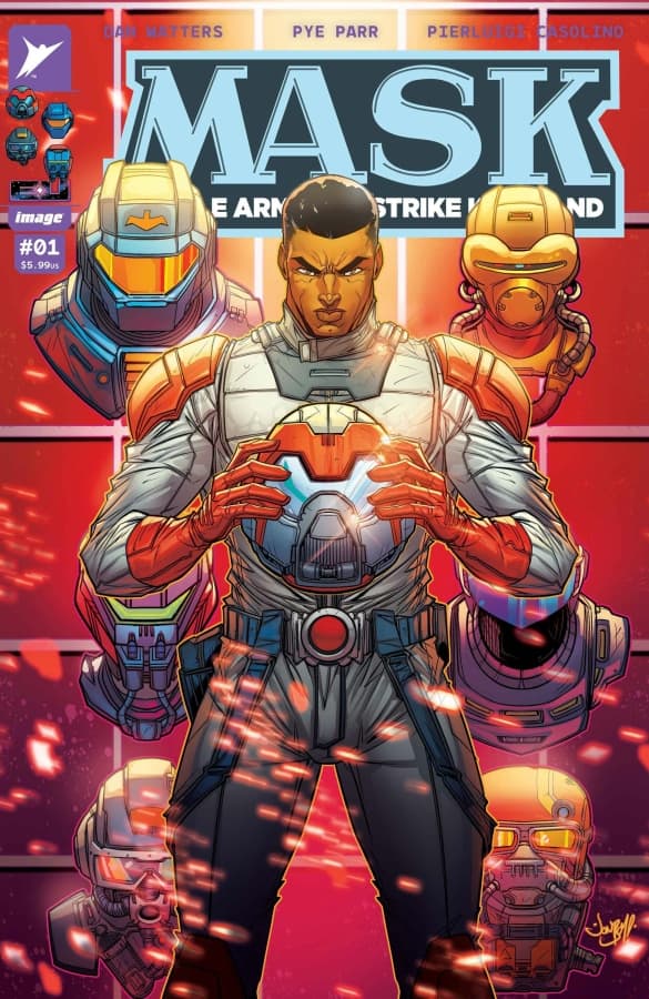 An interview with comics writer Dan Watters about his new Skybound/Image Comics series M.A.S.K.