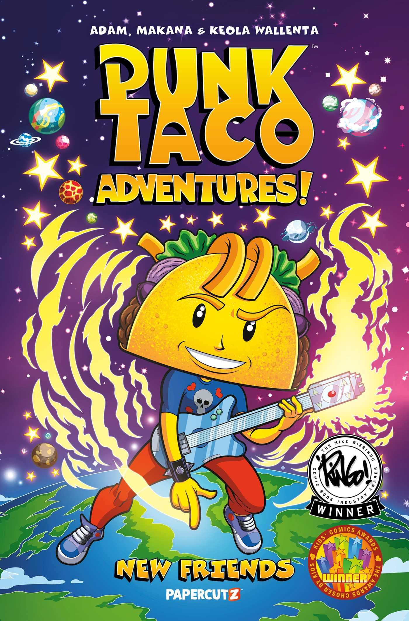 An interview with comics creator Adam Wallenta about his project Punk Taco Adventures