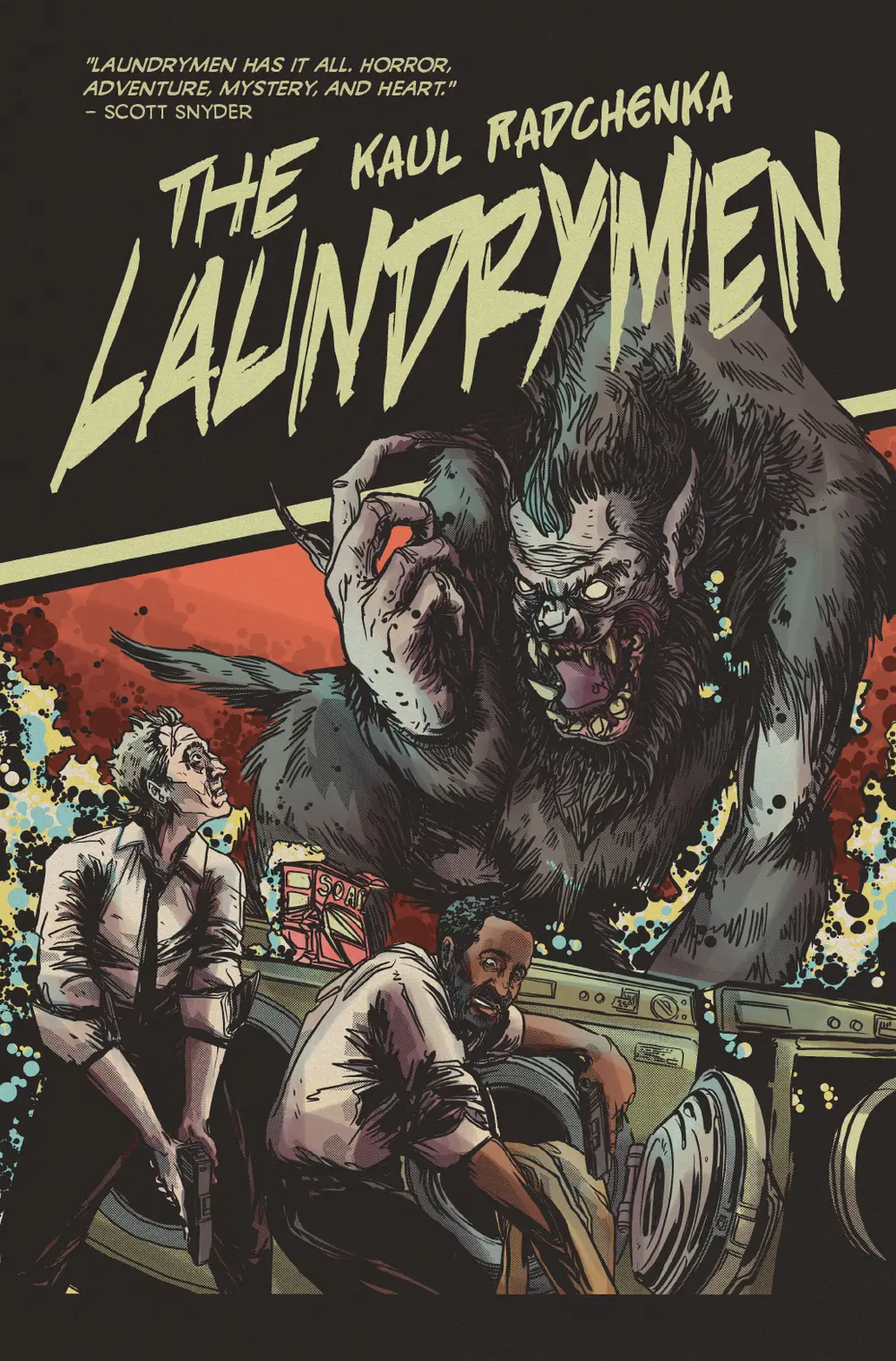An interview with comics creators Lyndon Radchenka and Steven Saul about their crowdfunding comics project The Laundrymen
