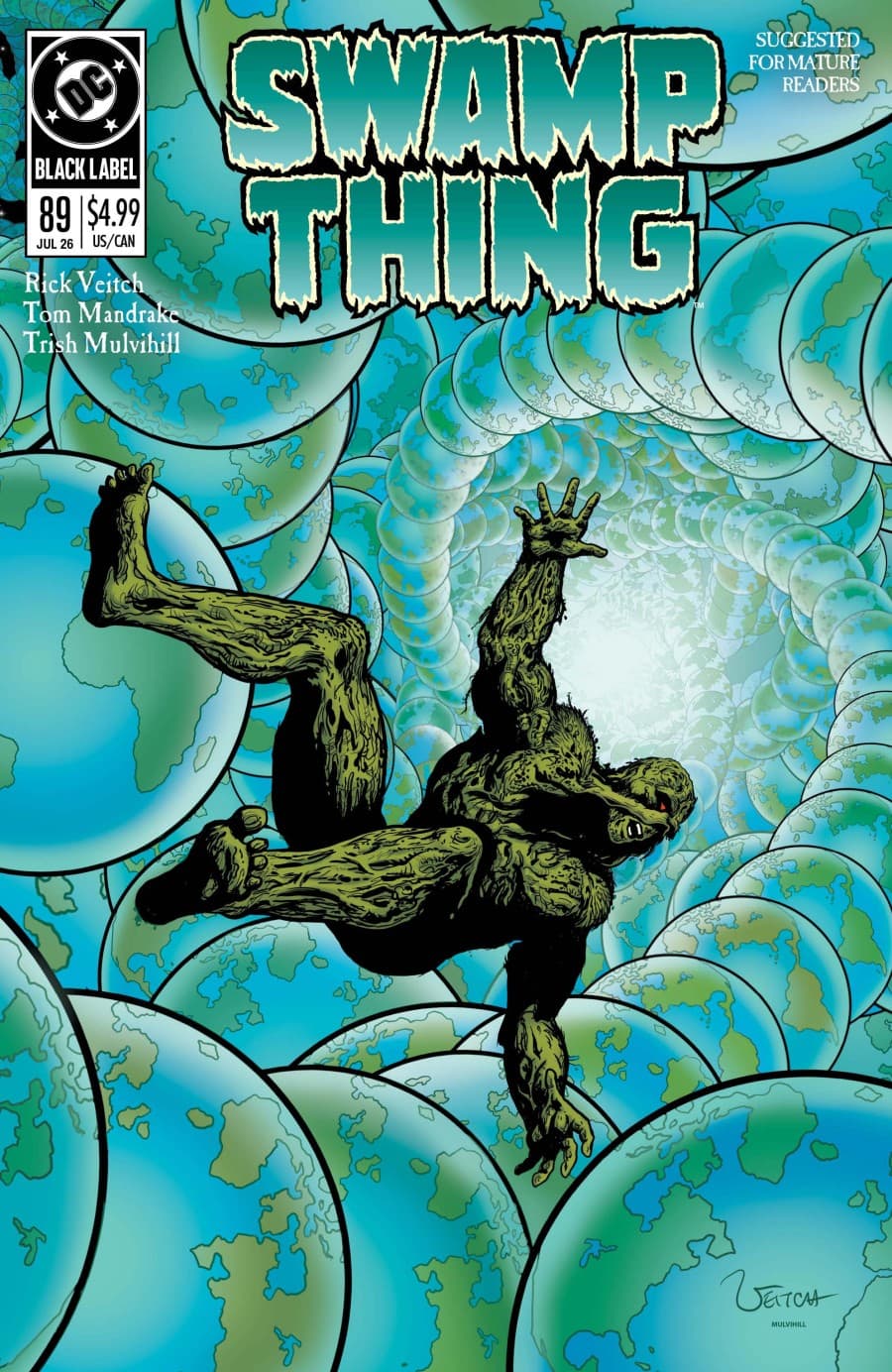 An interview with comics artist Tom Mandrake about his DC Comics series Swamp Thing 1989