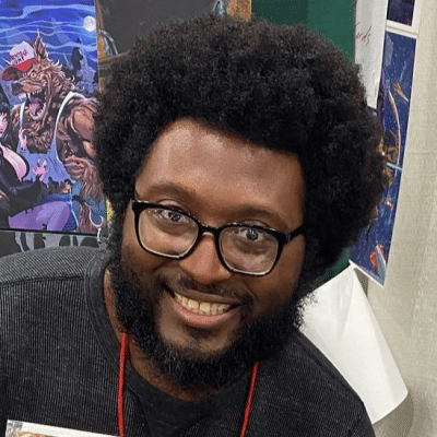 Comics writer Devin Arscott