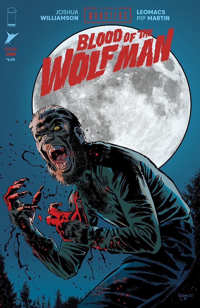 An interview with comics writer Joshua Williamson about his Skybound project Universal Monsters Blood of the Wolf Man
