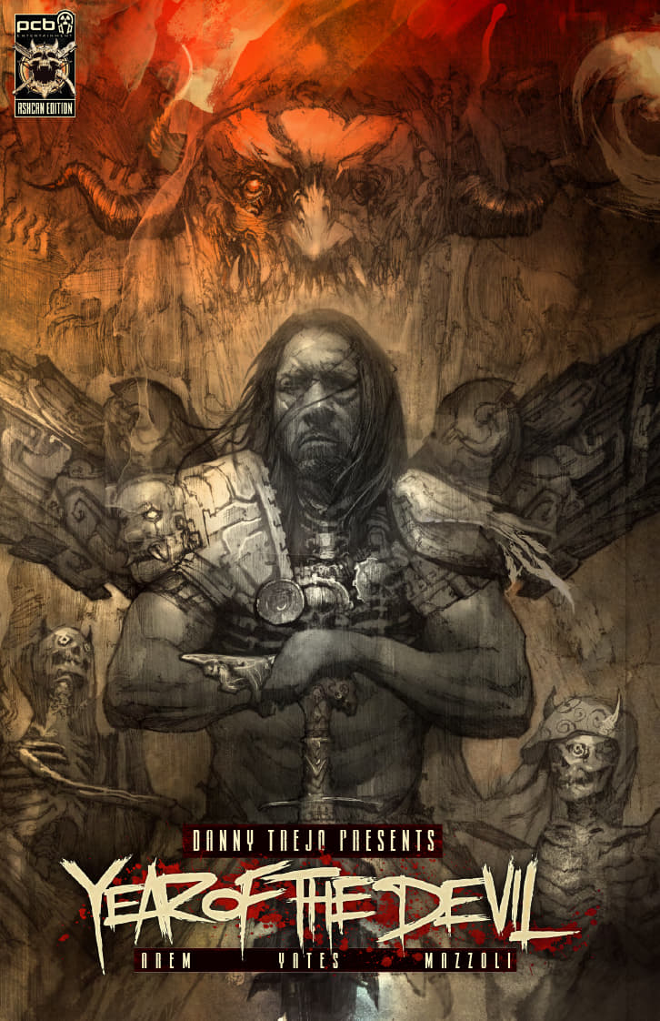 An interview with Chris Yates and Keith Are about their new crowdfunding comics project Year of the Devil with actor Danny Trejo