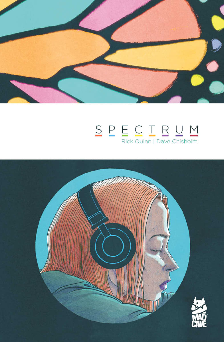 Spectrum comic book from Mad Cave Studios and Dave Chisholm and Rick Quinn
