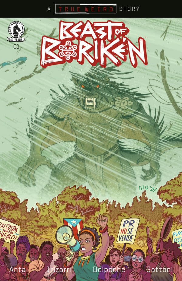 An interview with comics writer Julio Anta about his Dark Horse Comics project The Beast of Boriken